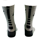Grind Mode Gear Moisture-Wicking Socks (Grey/Black)