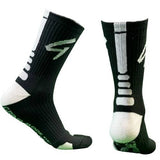 Grind Mode Gear Moisture-Wicking Socks (Black/White)
