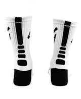 Grind Mode Gear Moisture-Wicking Socks (White/Black)