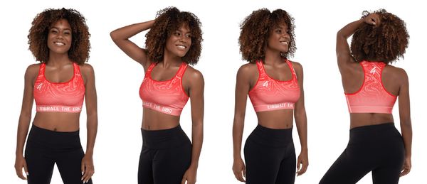 Embrace the GRIND Sport Bra Red