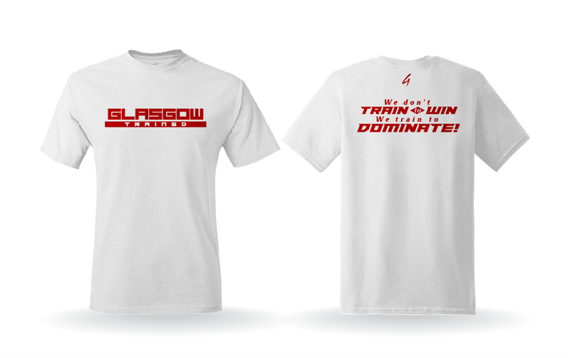 Grind Mode Gear Glasgow Trained Tee (White)