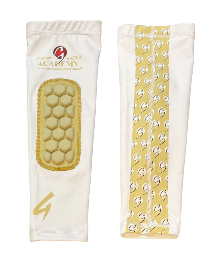 Grind Mode Gear Glasgow Trained Multi Bubble Sleeve Knee Pad (White)