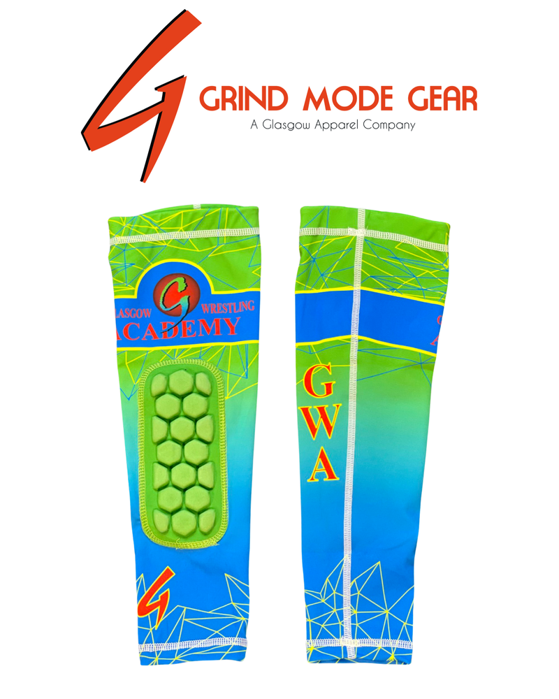 Grind Mode Gear Glasgow Trained Multi Bubble Sleeve Knee Pad (Funky Fresh)