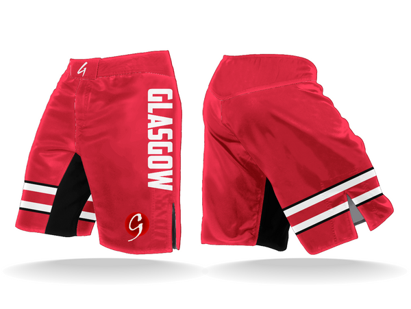 Glasgow Trained MMA Shorts (Red Belt)