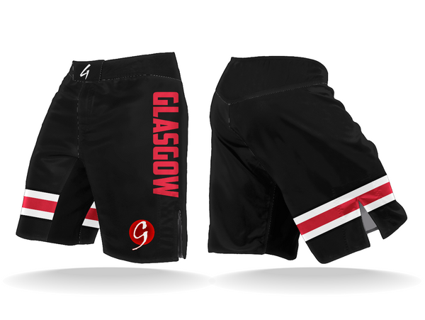 Glasgow Trained MMA Shorts (Black)