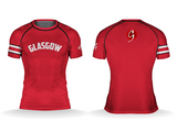 Glasgow Trained Ohio State Influenced Two Piece Set (Red)