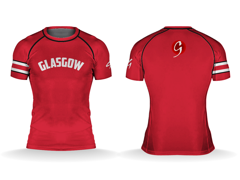Glasgow Trained Ohio State Influenced Two Piece Set (Red)