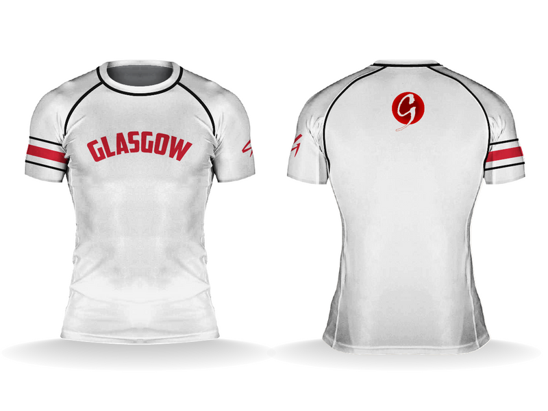 Glasgow Trained Ohio State Influenced Two Piece Set (White)